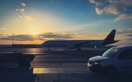 Luxury SUV used for airport transfer services